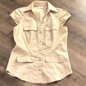 New York & Company Button-Down Blouse